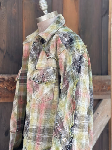 AMV Signature Flannel- IRISH MOSS